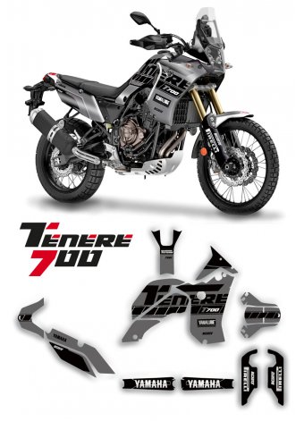 Yamaha Supertenere T700 2020 grafica special black 